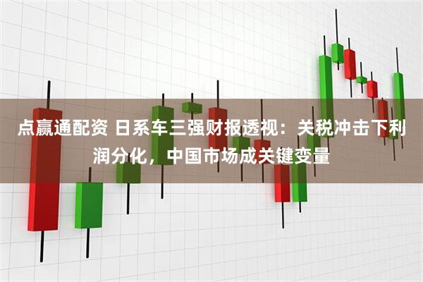 点赢通配资 日系车三强财报透视：关税冲击下利润分化，中国市场成关键变量
